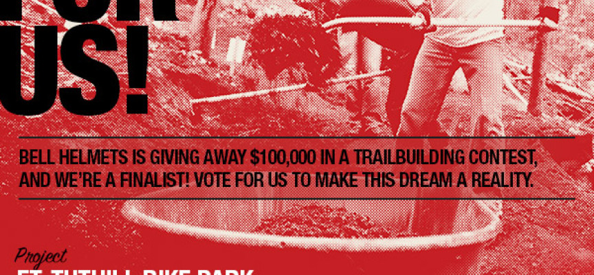 VOTE April 7-20! The Ft. Tuthill Bike Park has been chosen as a finalist for an IMBA Bell Built Grant!